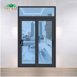 CỬA ĐI NHÔM XINGFA 2 CÁNH MỞ LÙA